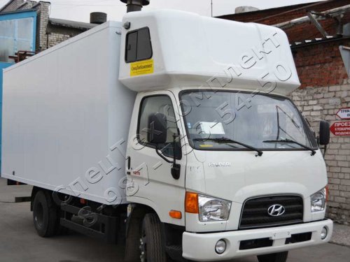Автофургон Hyundai-78 ( Хендай HD 78 ) с надкрышным спальником